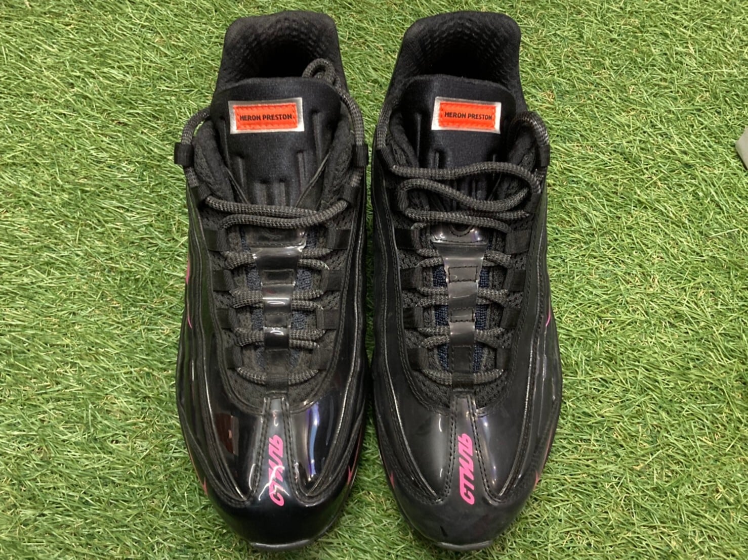 NIKE BY YOU × HERON PRESTON AIR MAX 95 BLACK/PINK 27㎝ 38380 | BRAND BUYERS  OSAKA