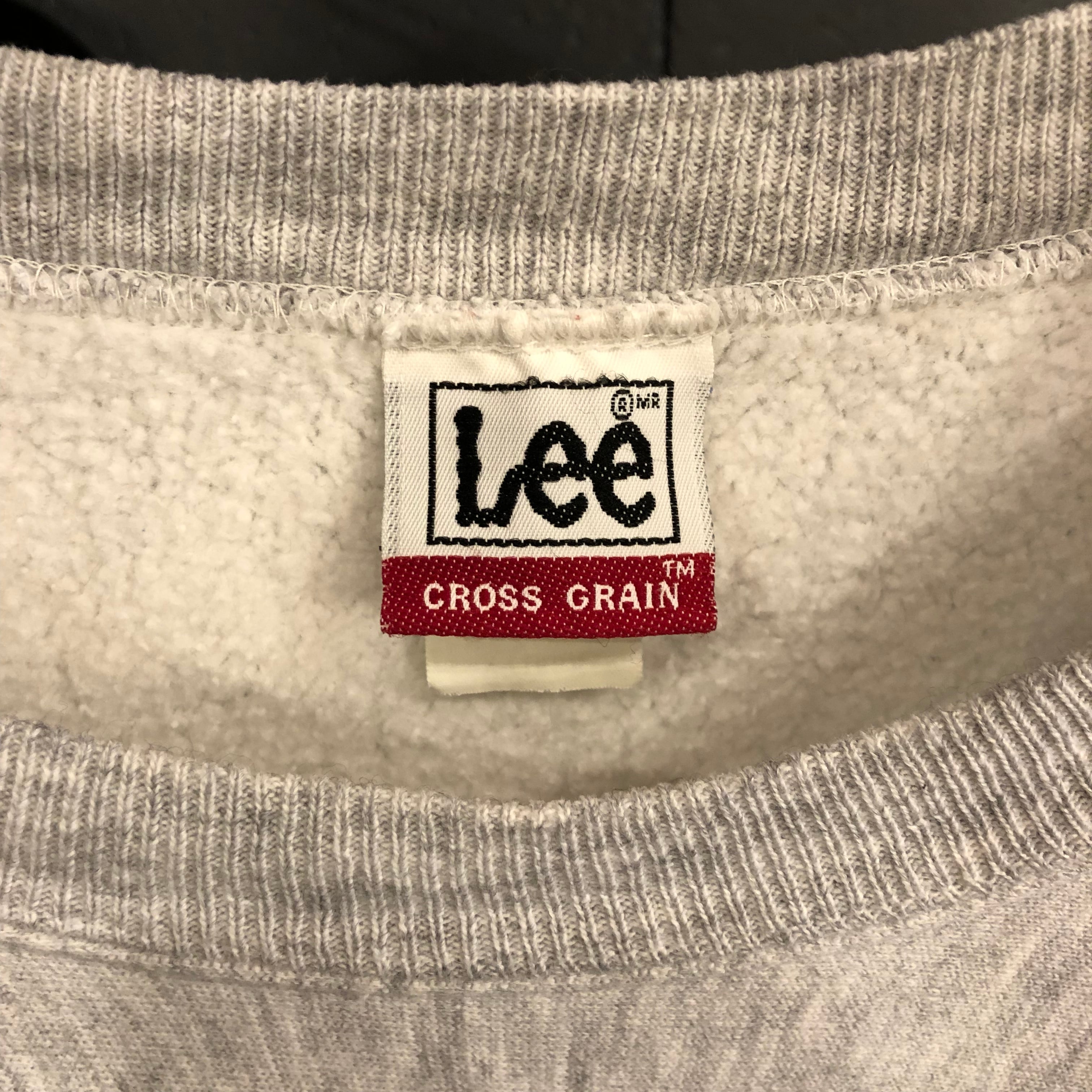 90s Lee Sweat Shirt Cross Grain | VOSTOK