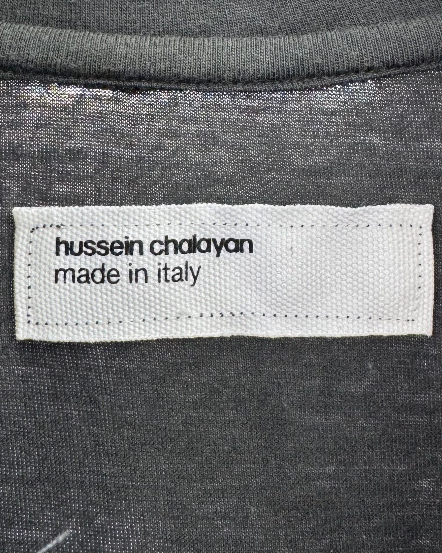 SS2004 HUSSEIN CHALAYAN DISTRESSED SHIRT | ZSC