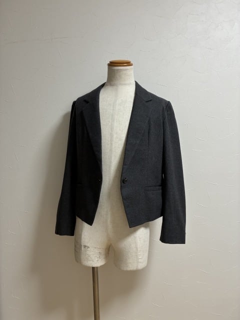 1970's Solid Color Short Tailored Jacket