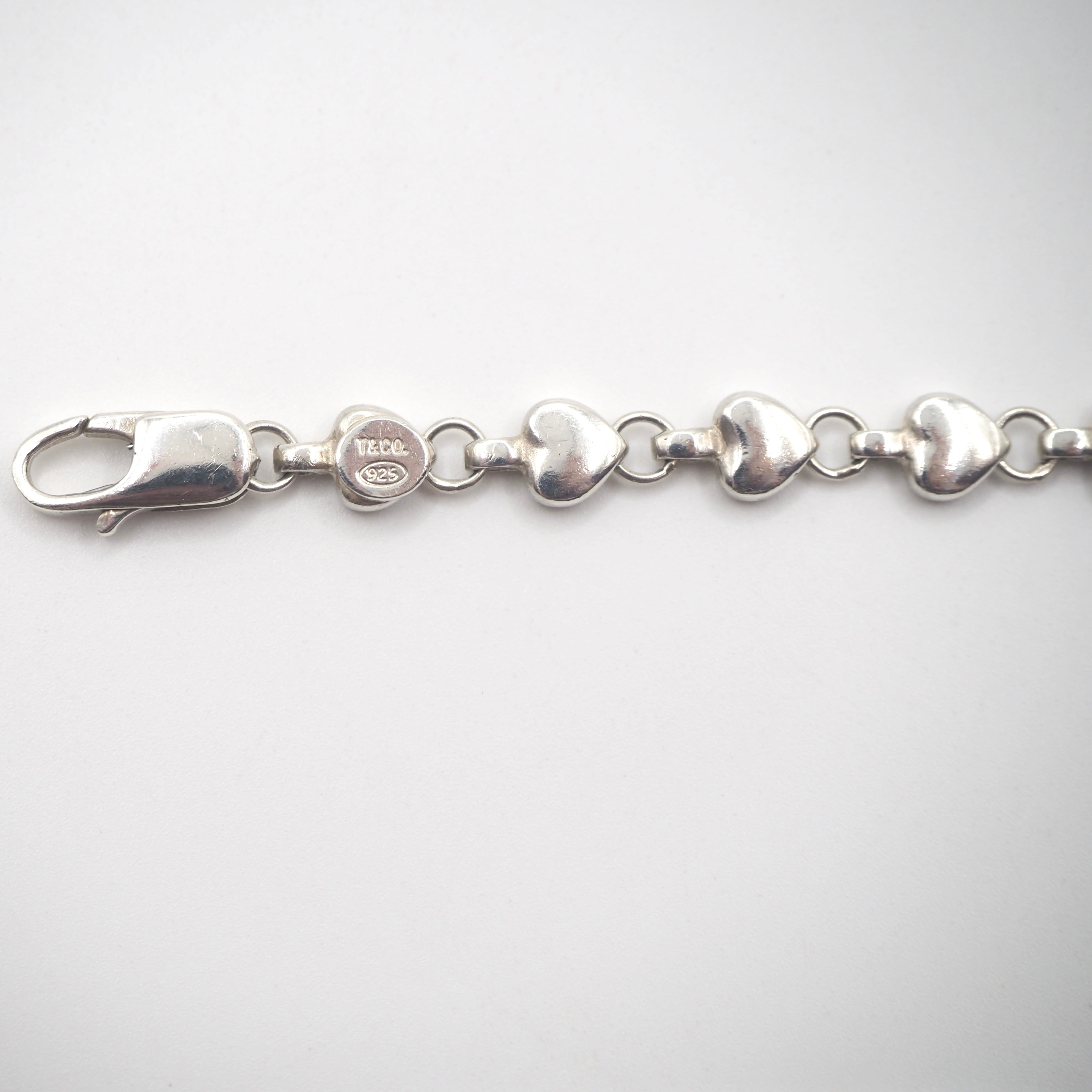 Tiffany&Co. パフハート ブレスレット シルバー925 ティファニー