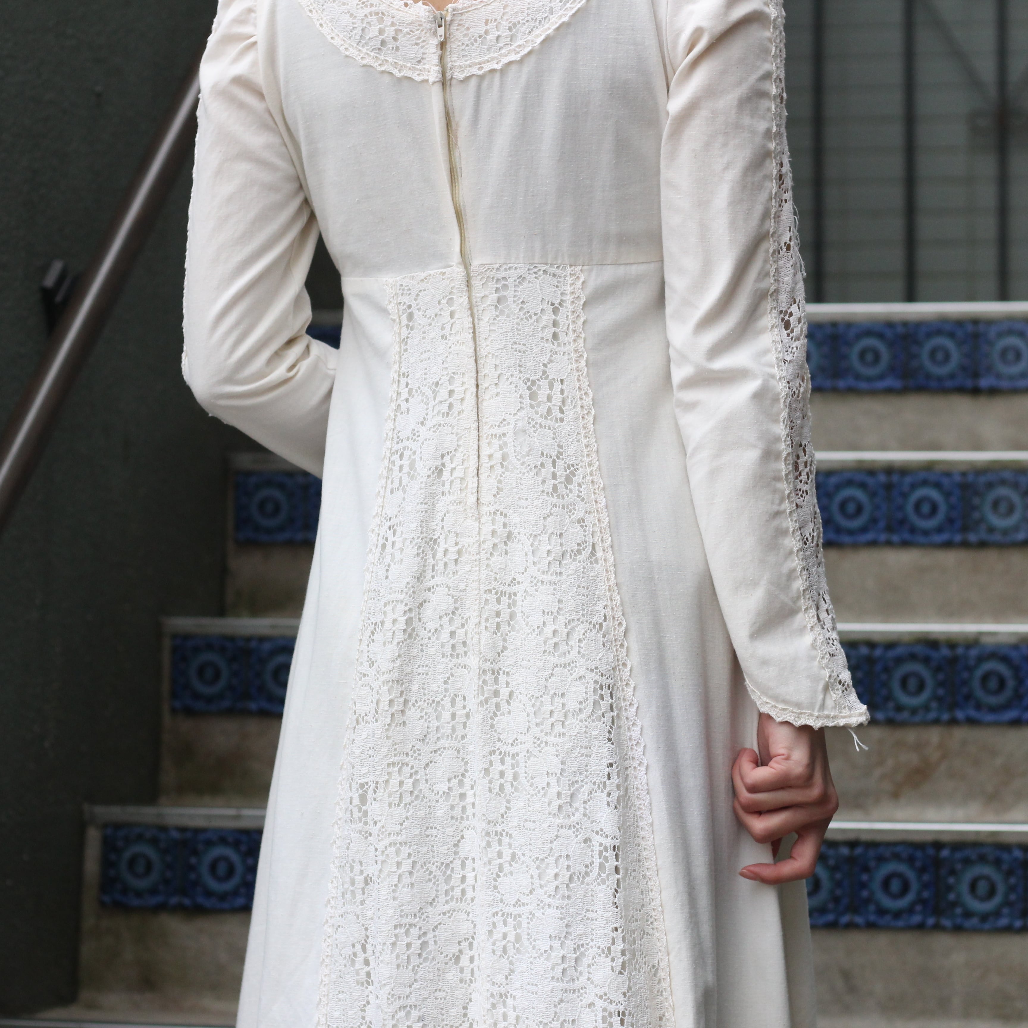 SPECIAL ITEM* 60's~70's GUNNE SAX LACE DESIGN LONG DRESS SPECIAL ITEM* 60's~70's GUNNE SAX LACE DESIGN LONG DRESS