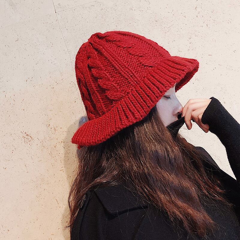 ニットウールオータムウィンター 帽子 大人ガーリー スウィート キュート カジュアル 秋物 冬物 ブラック・アイド・ピーズ59218869048