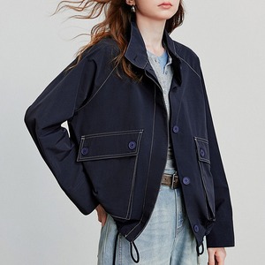 Stitched Drawstring Jacket / ステッチ ドローストリング ジャケット
