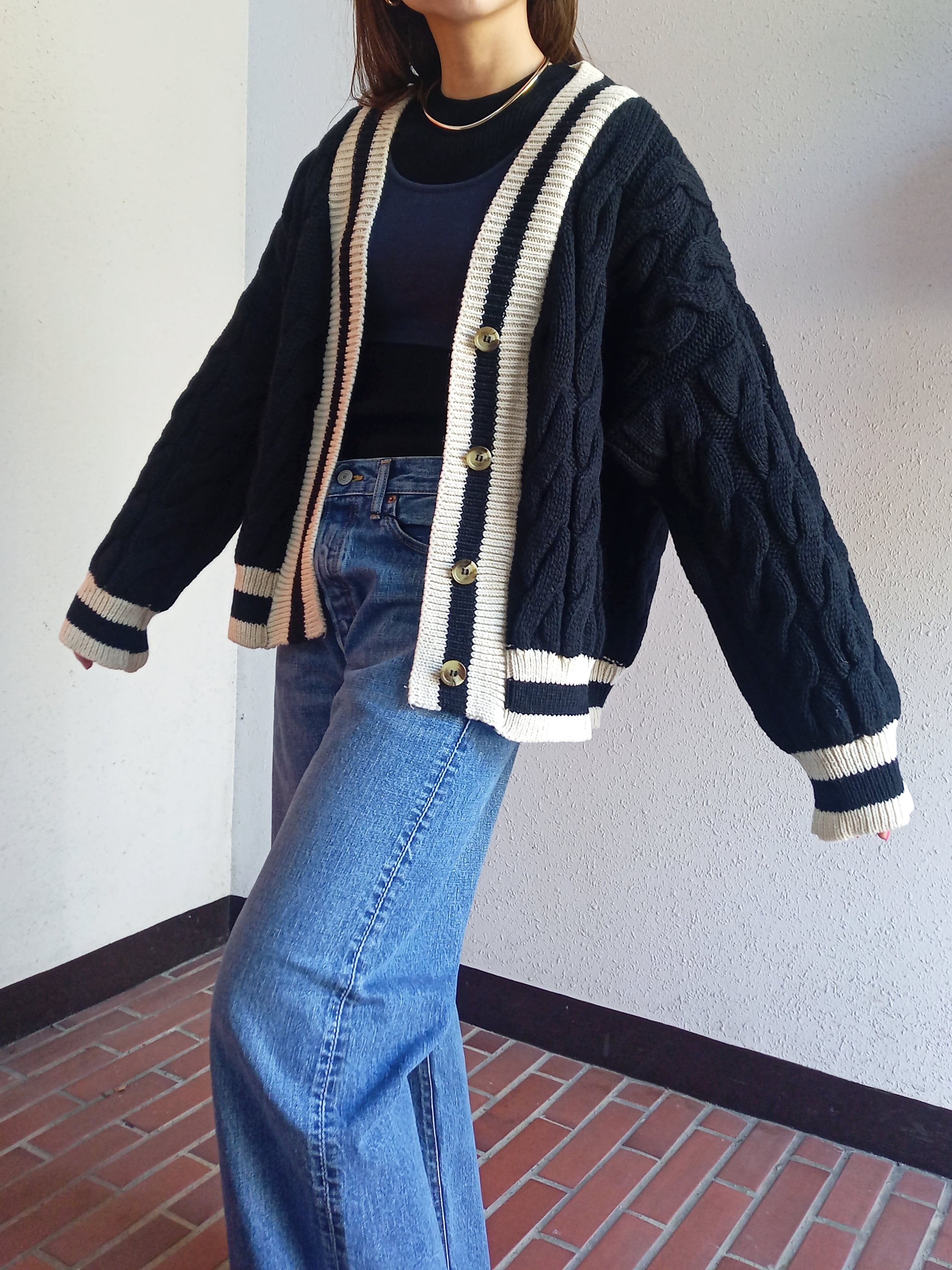Oldderby Knitwear(チルデンVネックカーディガン) | BANAL Comfort Store 