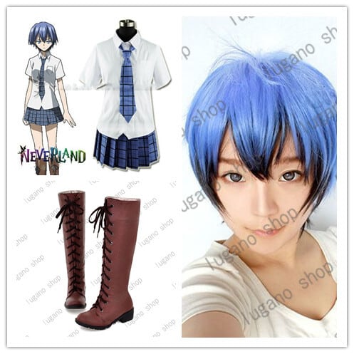 K4122b 悪魔のリドル 東 兎角 (あずま とかく) 風 コスプレ衣装衣装+ウイッグ+靴 cosplay コスチューム ハロウィン イベント