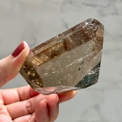 透明感!アイリス*スモーキークォーツ*フリーフォーム*煙水晶*天然石インテリア*置き物