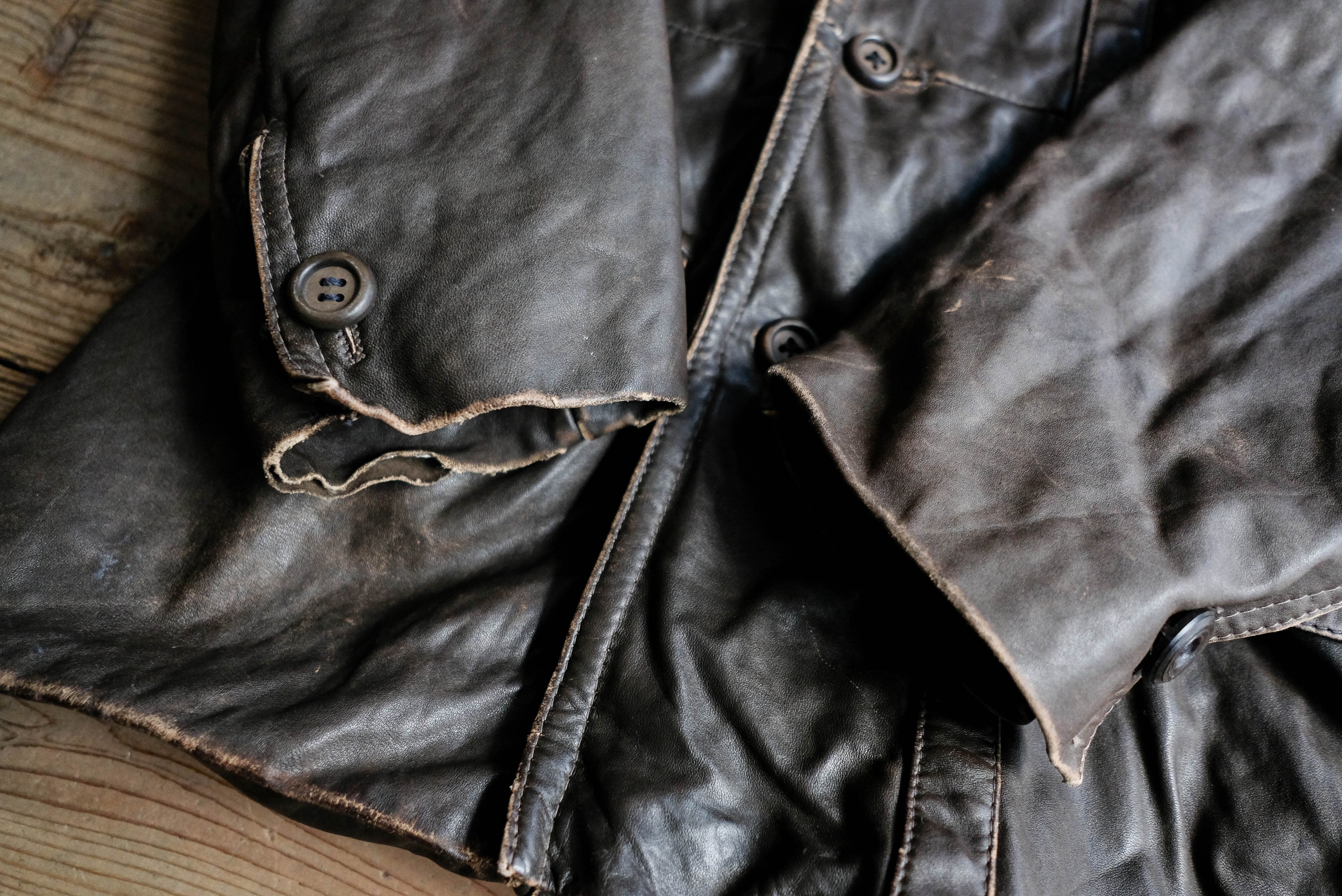 1950-1960s スウェーデン レザージャケット | militaria & encore 1950-1960s スウェーデン レザージャケット | militaria & encore