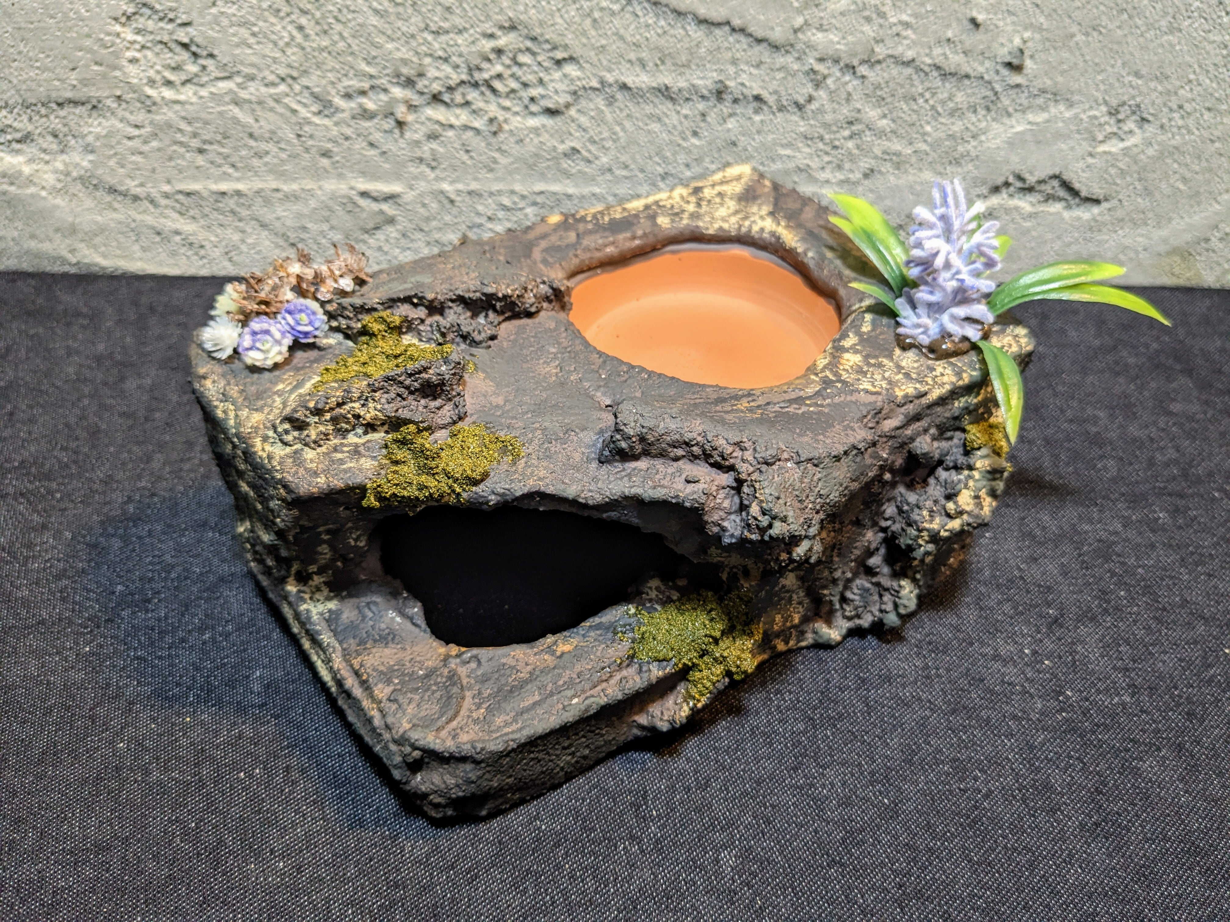 爬虫類用造形アート ともえ屋