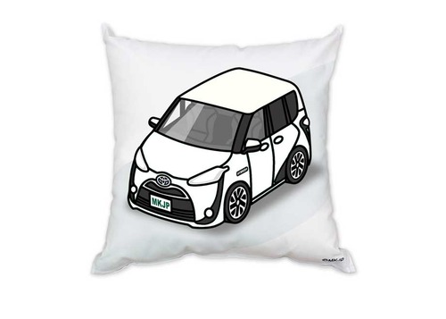 車種別ボディカラーが選べる クッション トヨタ シエンタ NSP170 GNCP175 GNHP170G ツートンホワイト