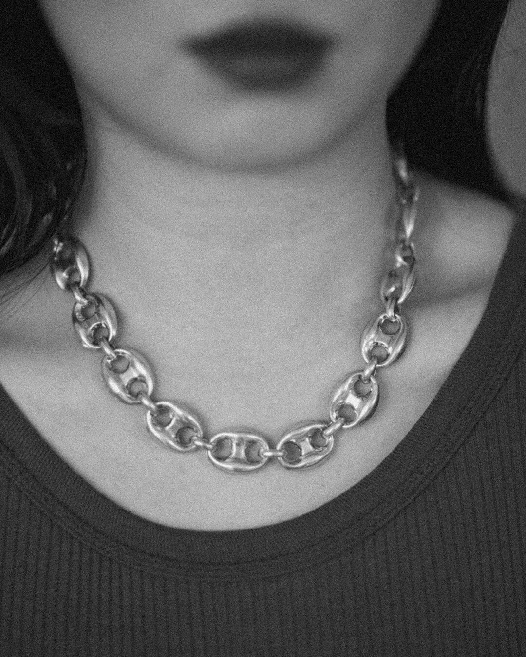 Euro Vintage Anonymous Silver925 Chain Necklace | recollection vintage