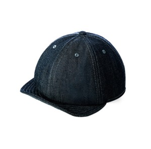 Denim octagonal men's cap