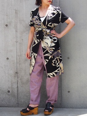 RESORT PATTERN 2WAY DRESS