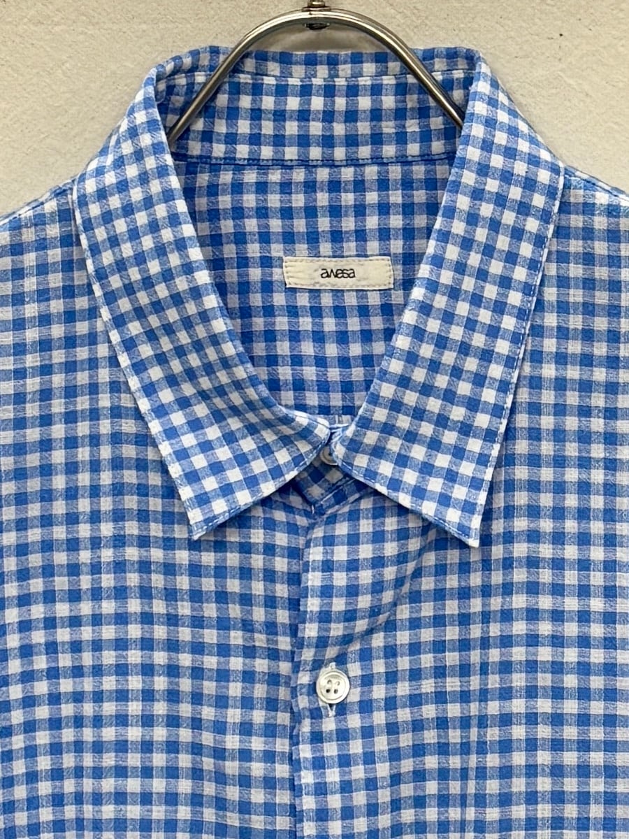 awasa / awasa regular collar check shirt (CHECK) | THE MODERN AGE
