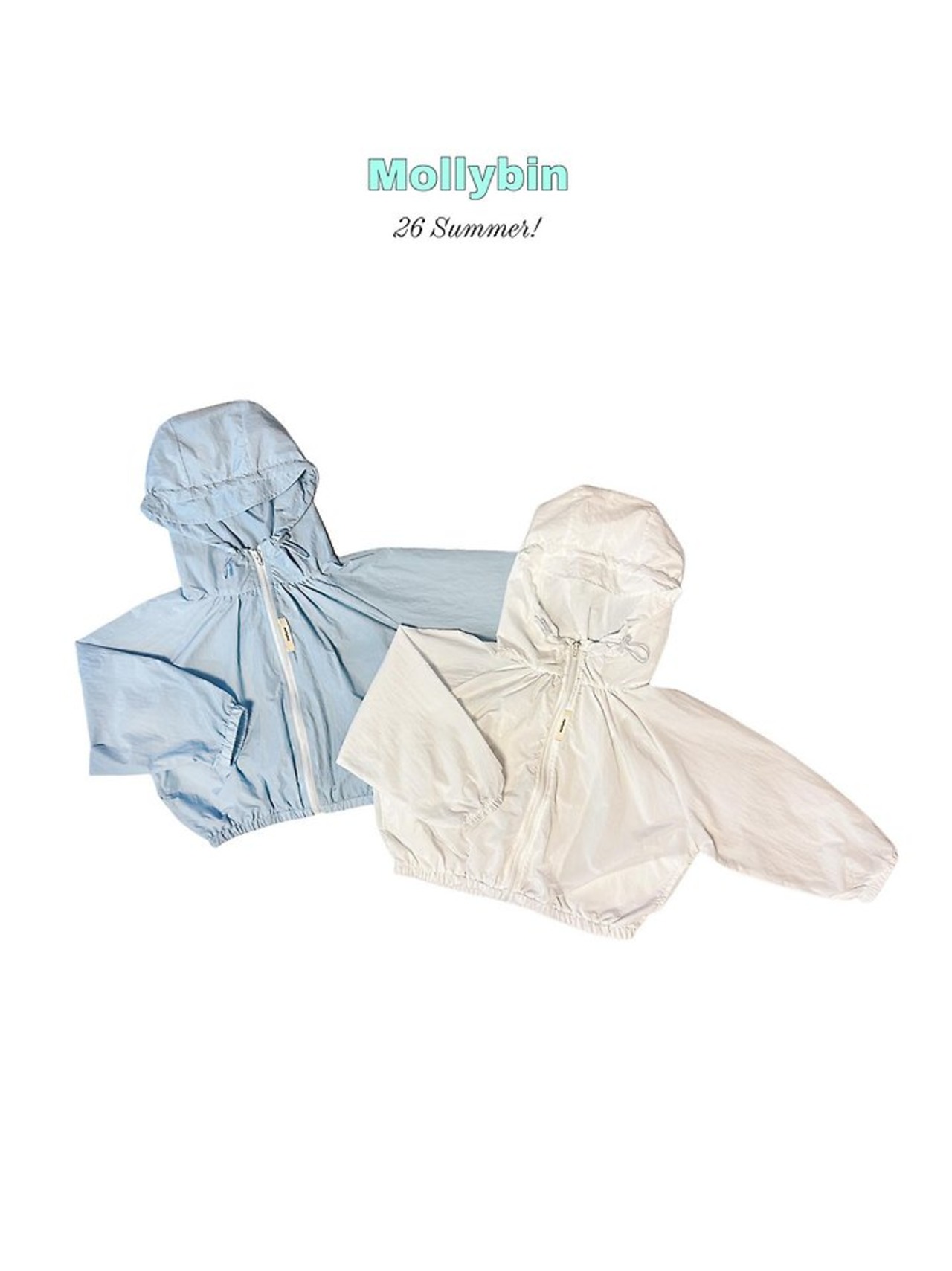 [Mollybin] Cap Hood Windbreaker / [몰리빈] 캡후드바람막이