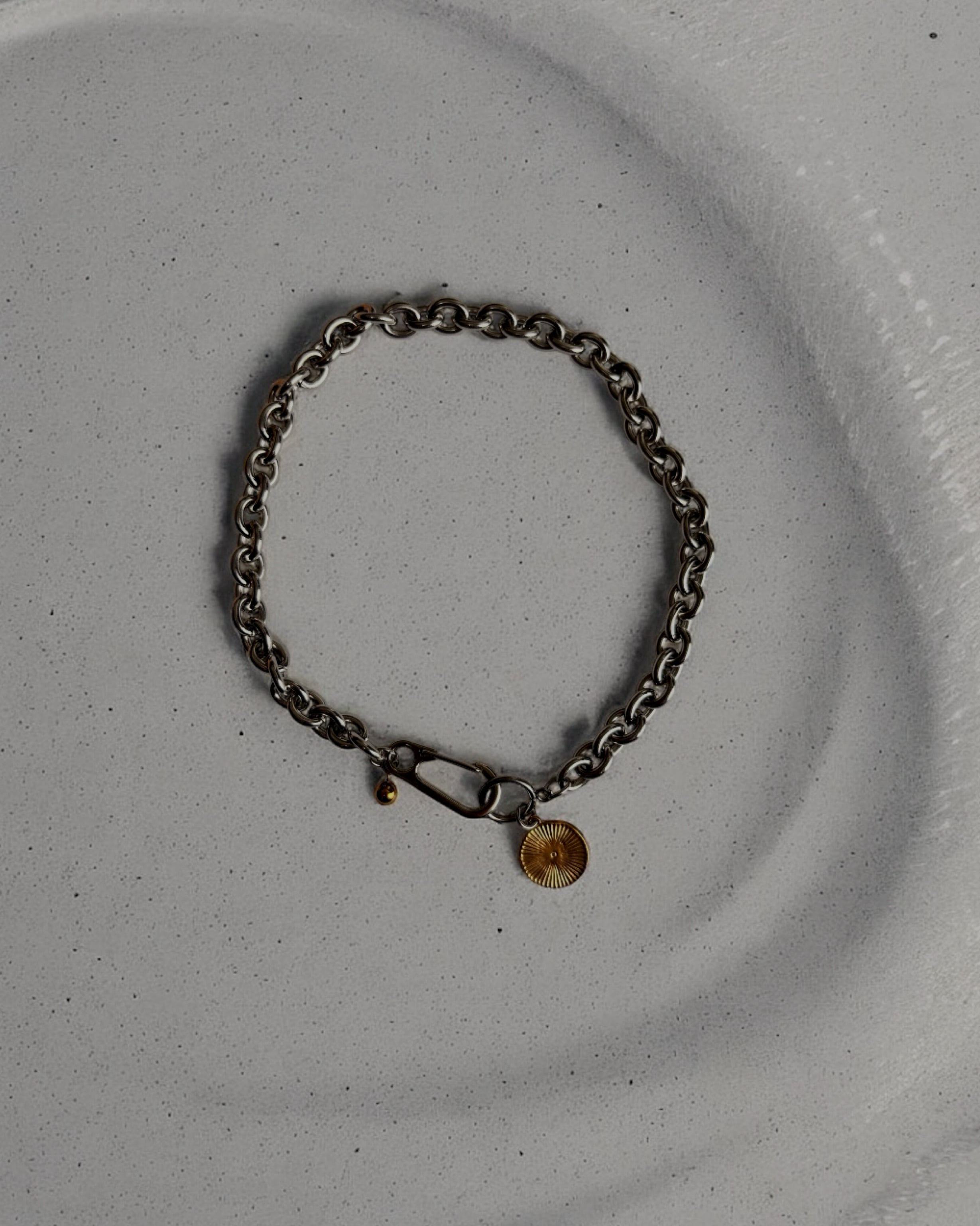 Contrast Charm necklace