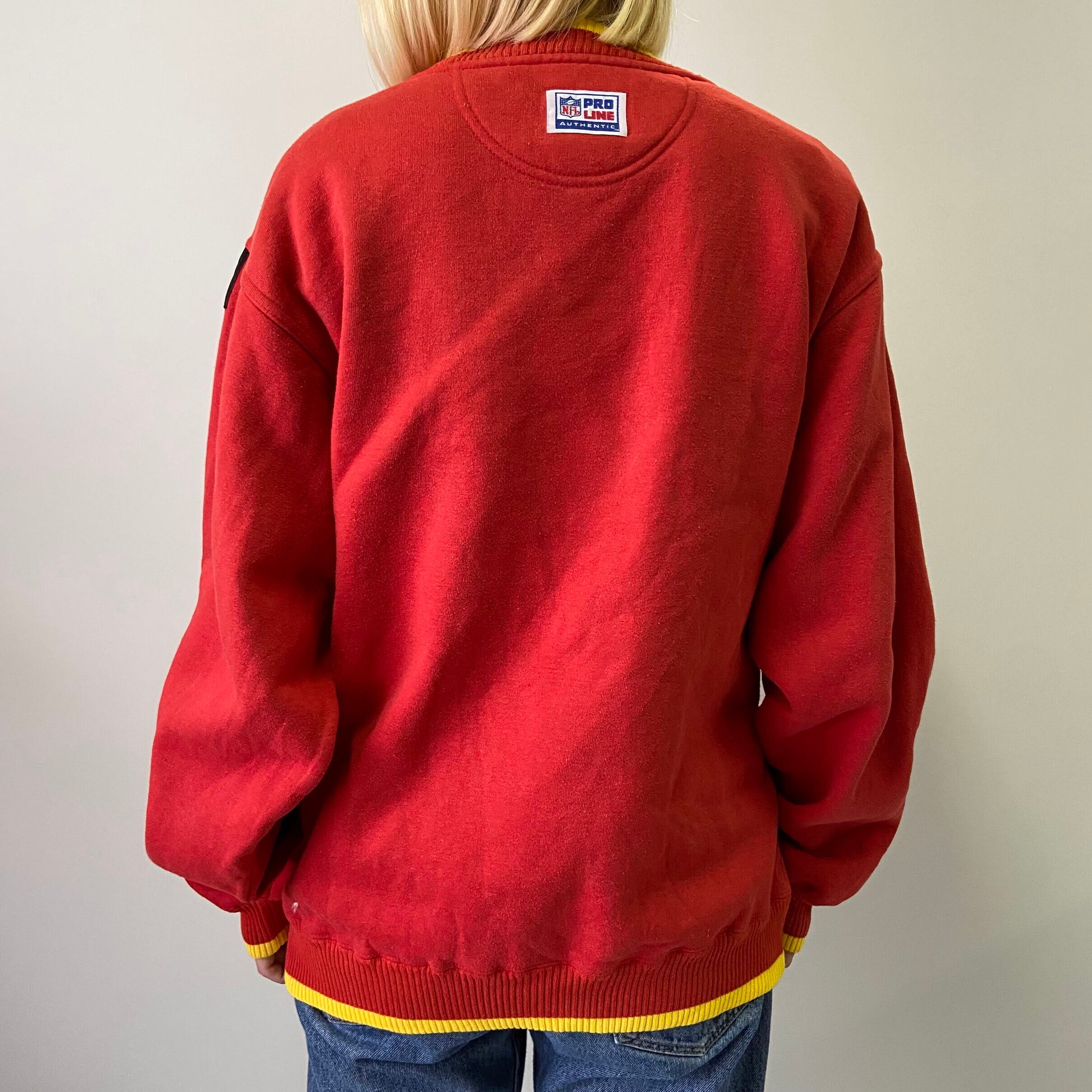 PRO LINE NFL カンザスシティ・チーフズ チームロゴ4段 刺繍  