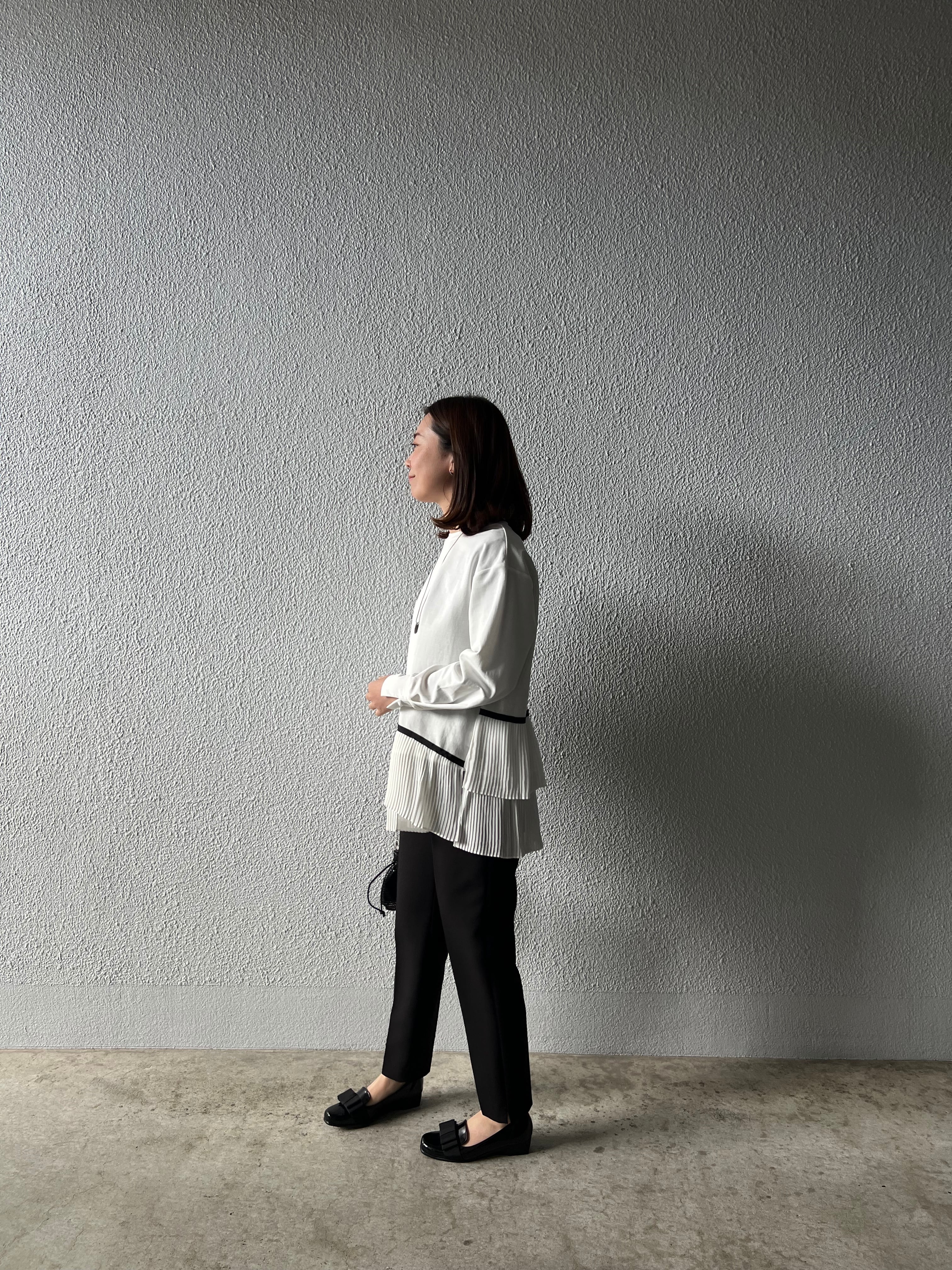 【SELECT】プリーツヘムトップス 52182