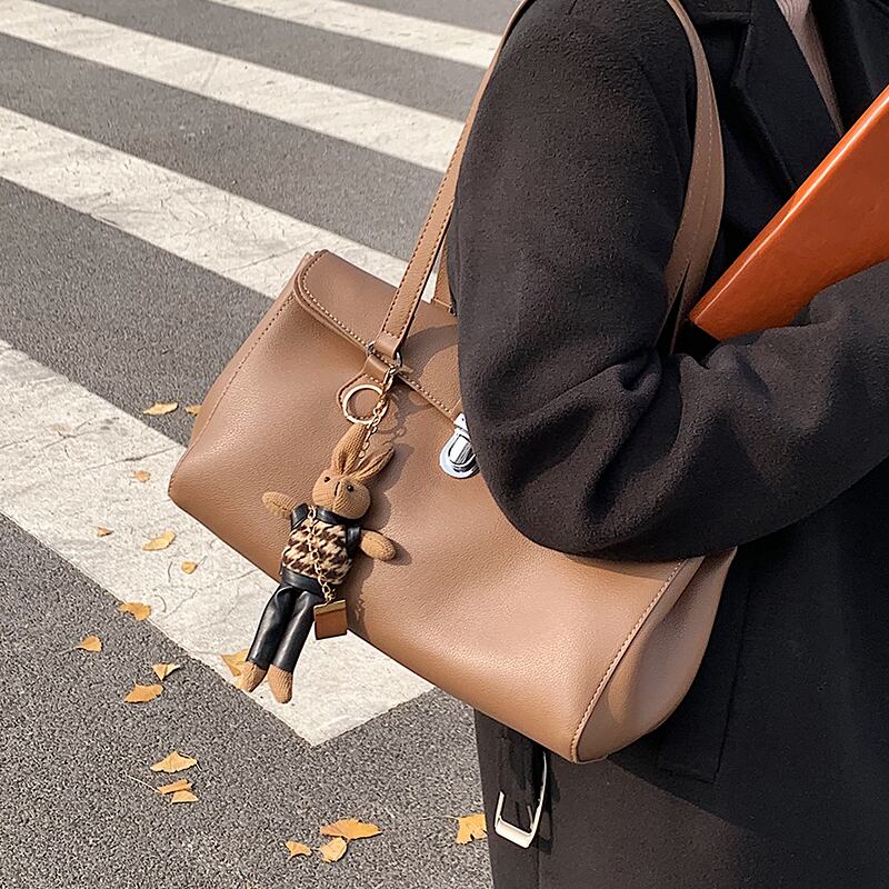 オータムウィンターショルダーバッグ 秋物 冬物 ハンドバッグ 手作りハンドバック47358037868