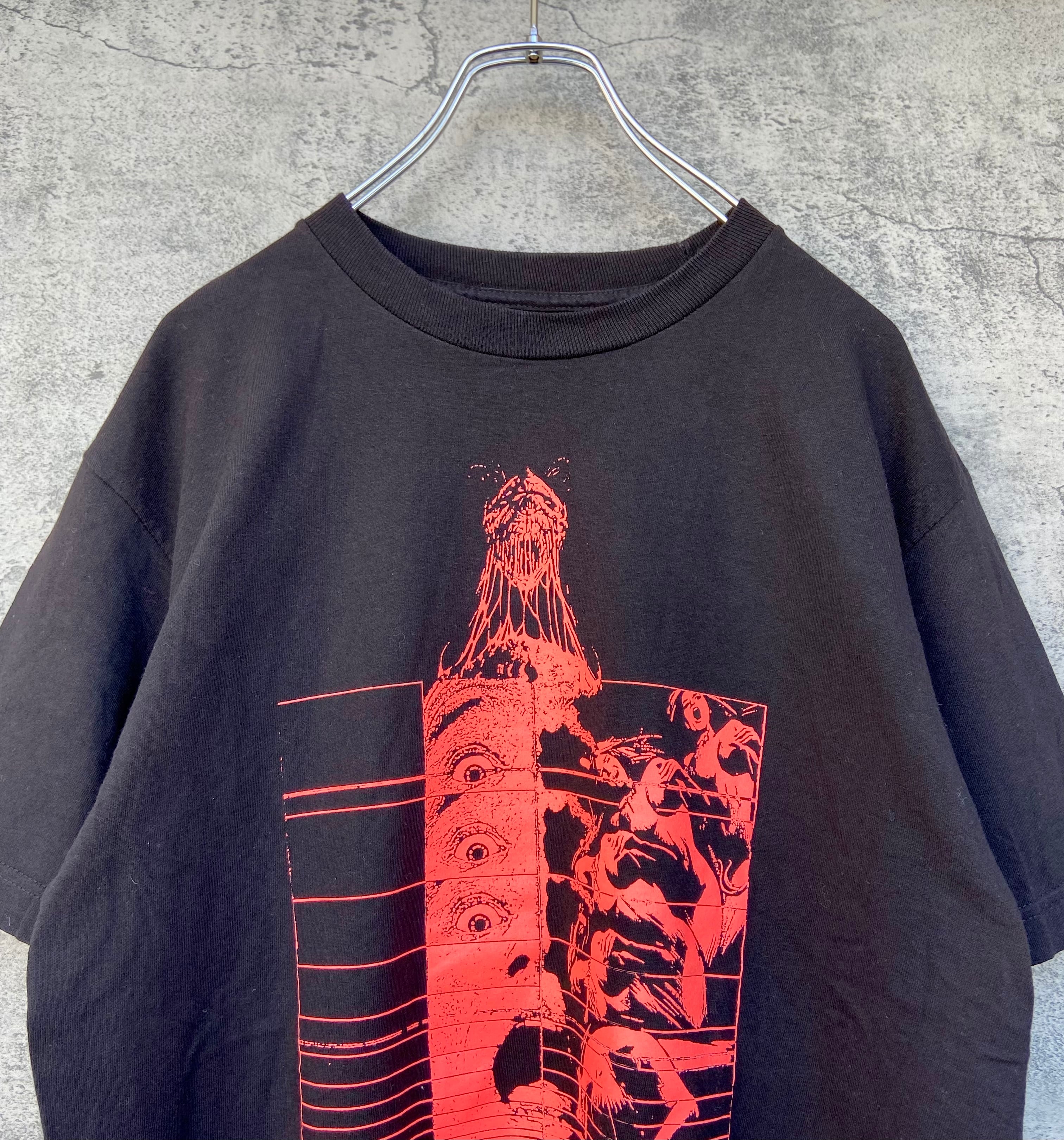 vintage メキシコ製 BOW3RY バワリー 黒 Tシャツ 両面ロゴ　