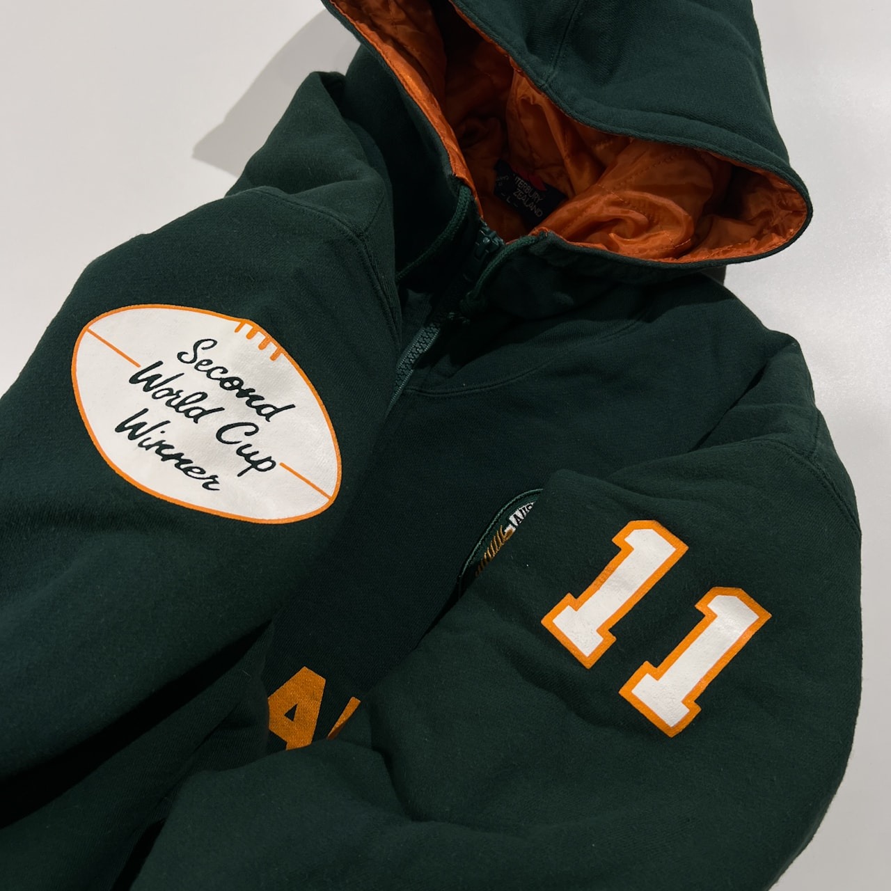 CANTERBURY カンタベリー ラグビー オーストラリア WALLABIES ワラビーズ スウェット パーカー ジャケット サイズ L