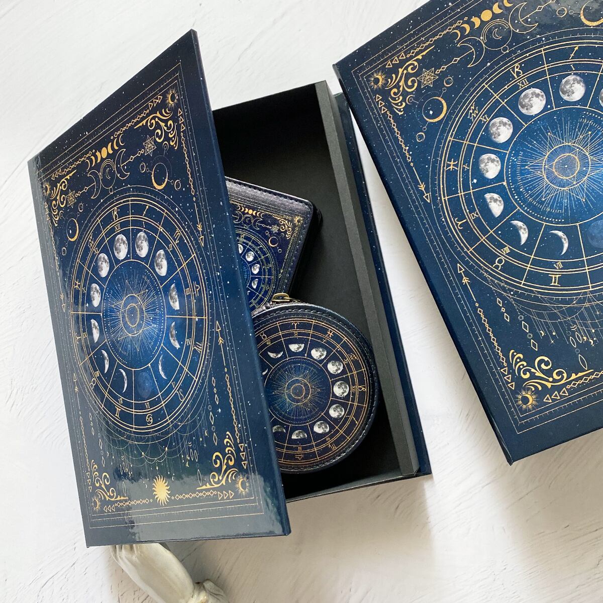 全3色】魔法の本のようなブックボックス 