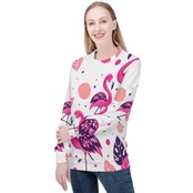 Women's Pull Over Sweatshirt Leaf 4298