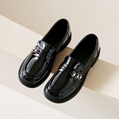 パール チェーン ローファー  90013