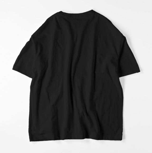 TROIS BONHEUR 「ビックTシャツ」BLACK