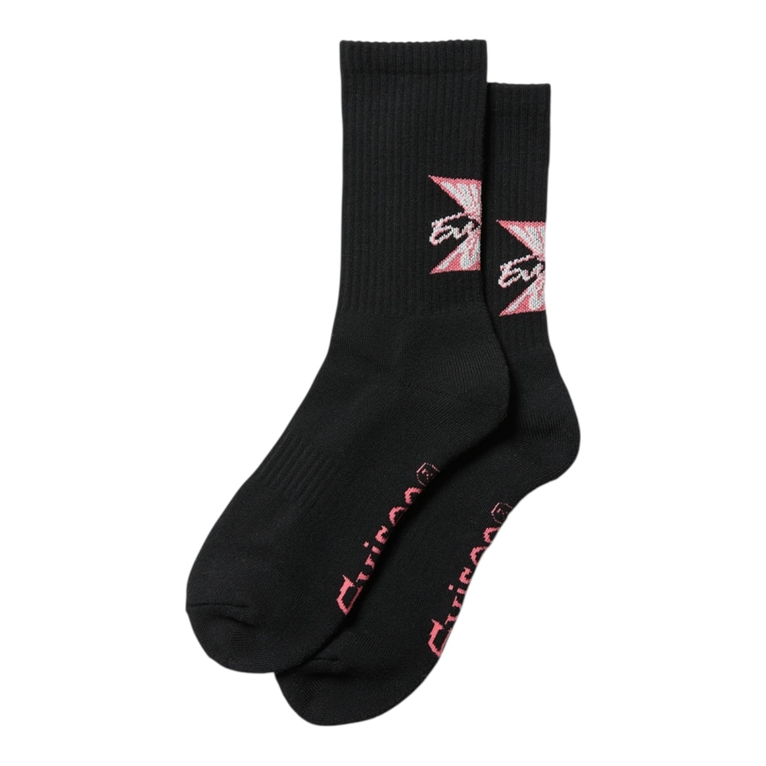 【Evisen Skateboards ゑ】MIND FUCK SOCKS(Black)