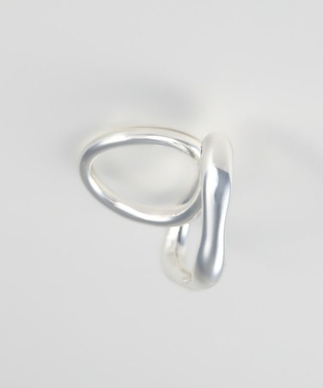 Nuance line triangle Ring(silver/gold)