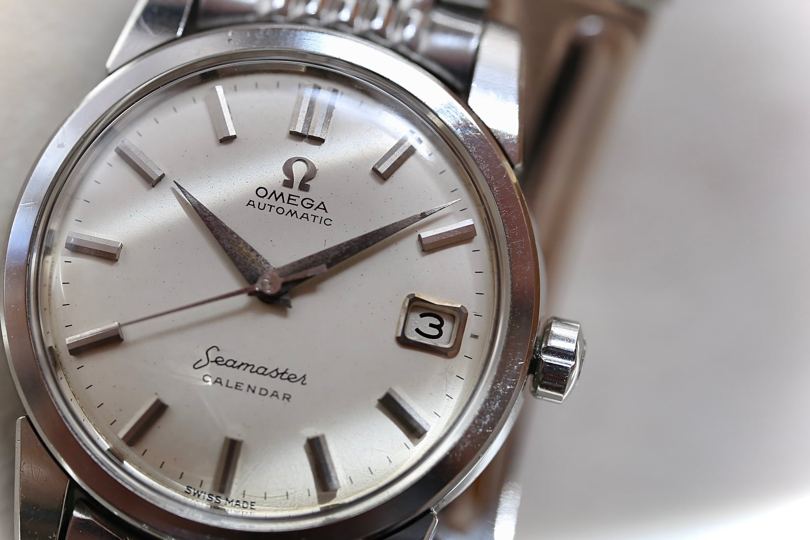 【OMEGA】1959年製 オメガ シーマスター カレンダー 2nd 後期型 自動巻き OH済み/ automatic / seamaster /  Cal.503 | アンティーク・ビンテージ時計修理・販売 WhiteKings(ホワイトキングス) powered by BASE