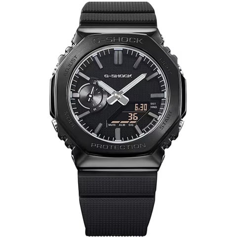 カシオ G-SHOCK GM-2100LXB-1AJF LUXE BLACK メタルカバード