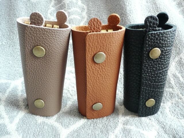 選べる 新社会人系 ちょっと突き出た革キーケース(トリヨン)new!