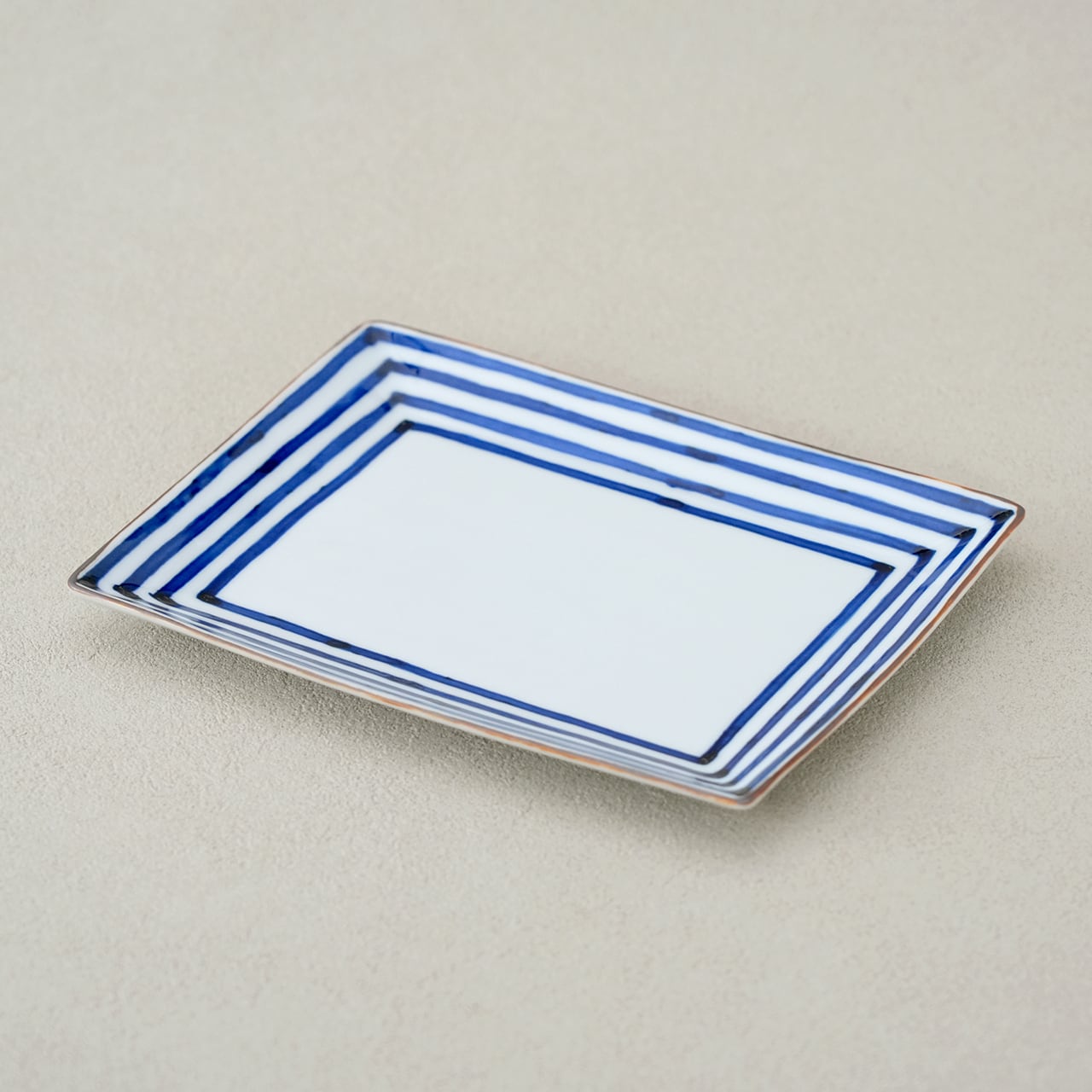 副千製陶所］格子 角プレート | フラッグス