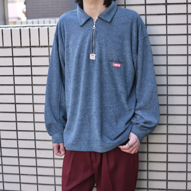 LEVI’S half zip design pile sweat LEVI’S half zip design pile sweat