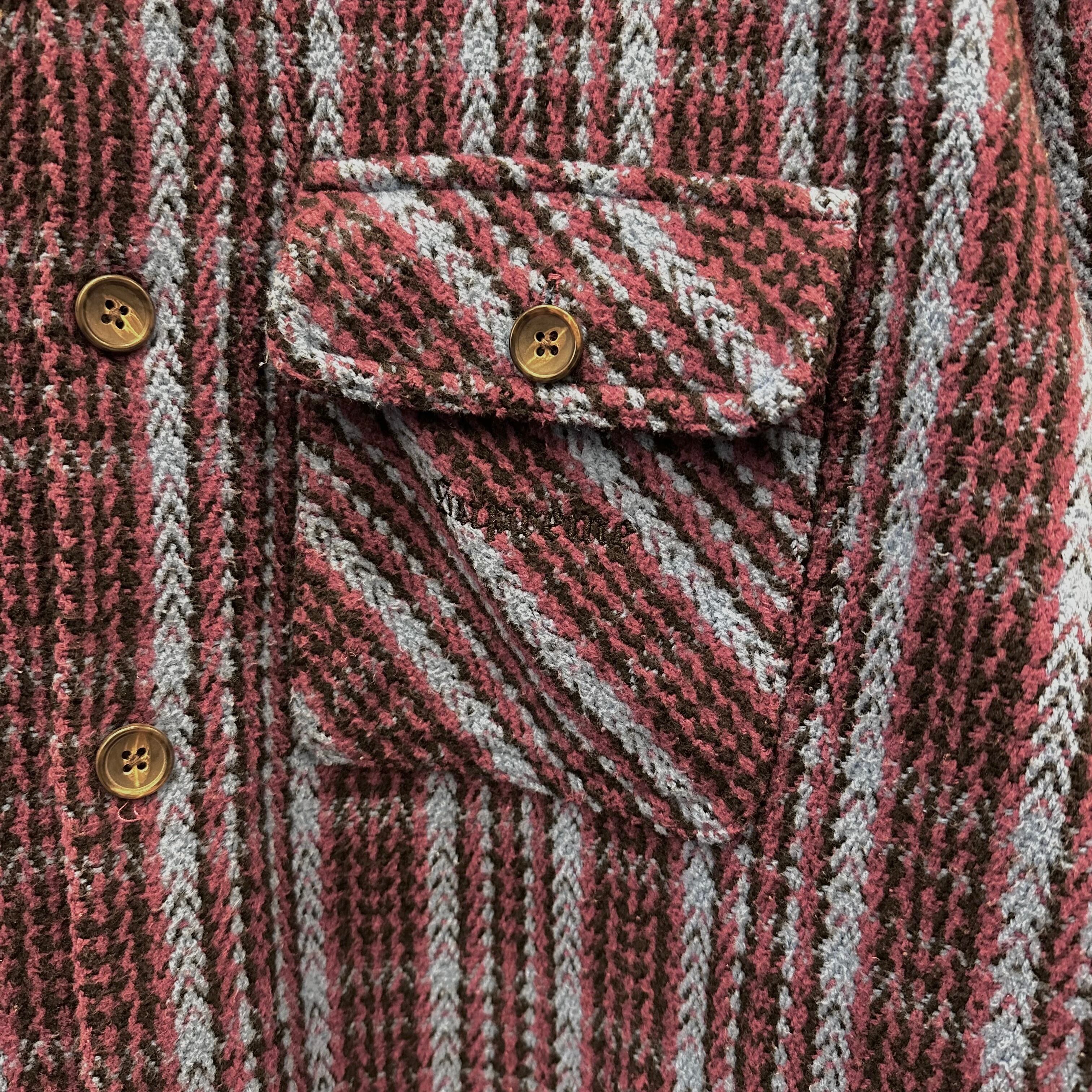 Supreme Heavy Flannel Shirt DARK PLUM | safarionline