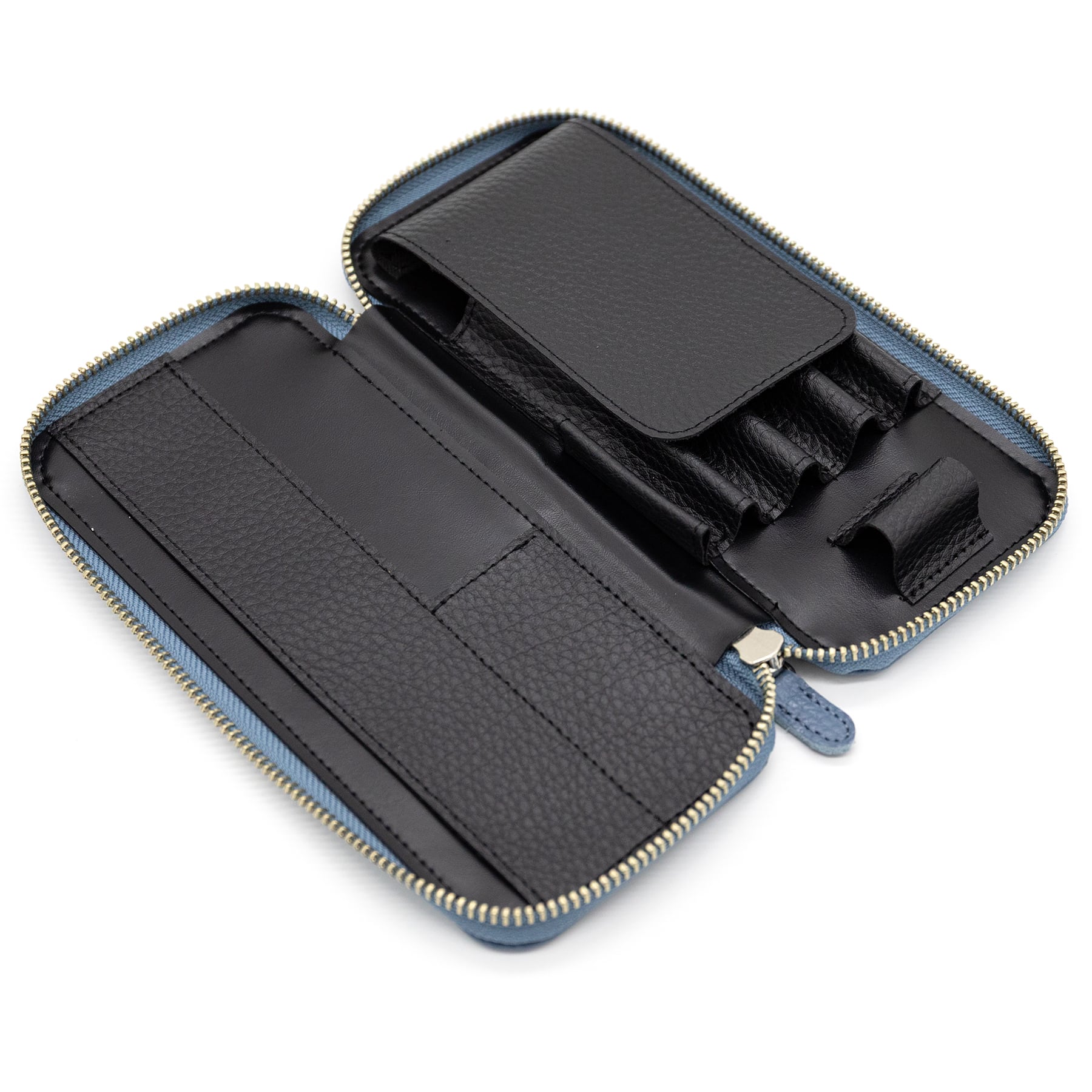 レザーラウンドジップペンケース エッセンシャル ADRIA | Luddite ラダイト