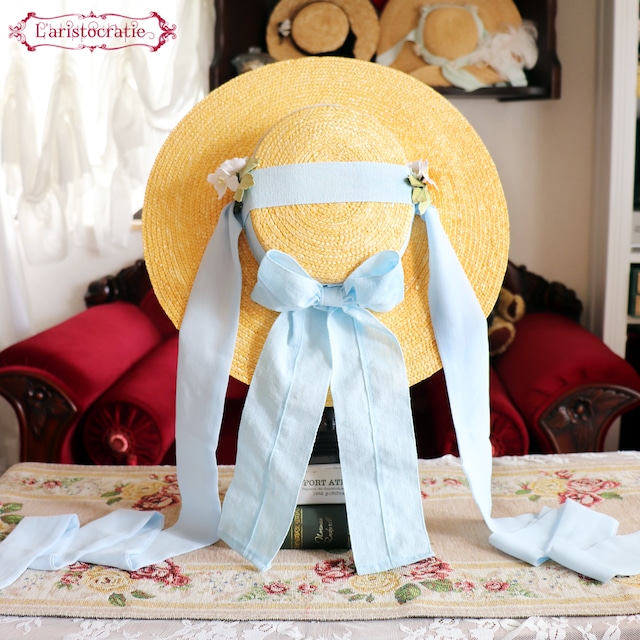 【販売終了/展示のみ】ルイ・リールベルジェールハット-シエルブルー-