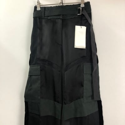 sacai 17ss カーゴセットアップ　ブラック