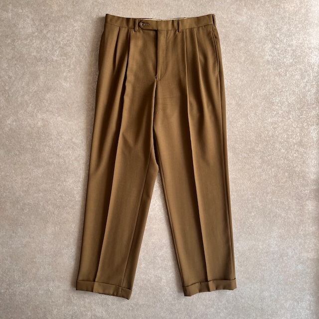 1980s  Corbin For Nordstom  Wool Garbadine Slacks  W34 L32  Made in USA