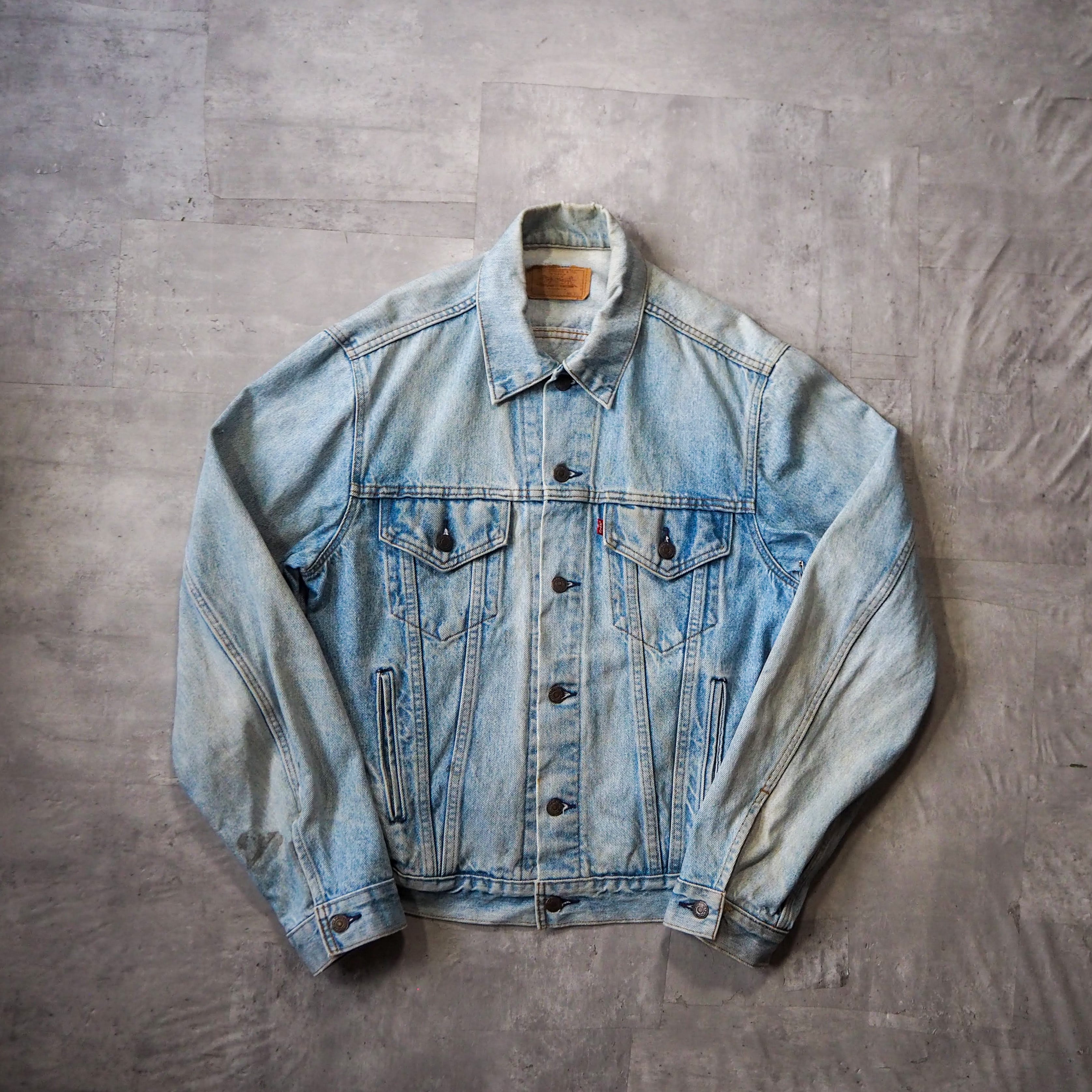 80s “Levi's” 71505 made in usa denim jacket made in USA トップ ...