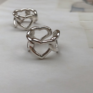 HEART 4連RING SILVER925 #LJ19013R