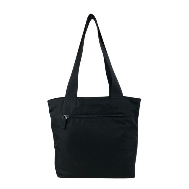 PRADA プラダ ハンドバッグ ブラック トライアングルロゴ ナイロン トートバッグ vintage ヴィンテージ オールド ij43tr
