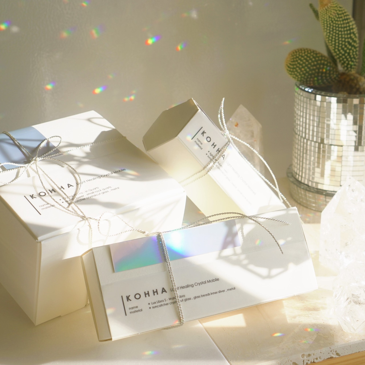 Undine 03 - Lemurian seed crystal / ジェムピラー / Gem Pillar Interior Jewelry