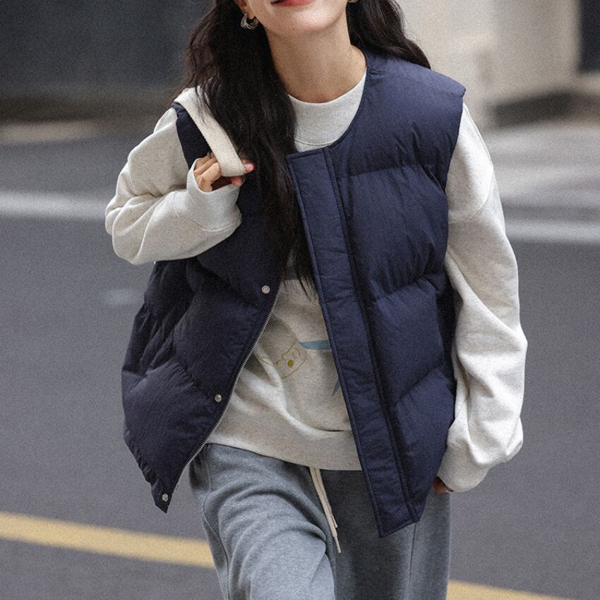 padded vest　J00198