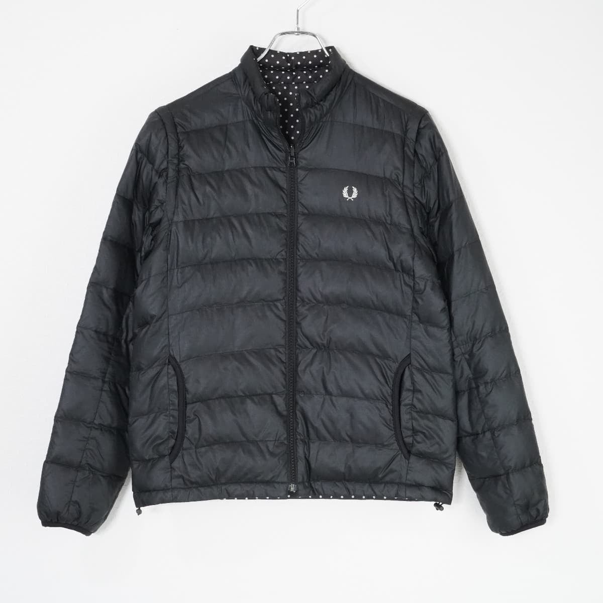 FRED PERRY フレッドペリー 3way リバーシブルダウンジャケット ベスト  