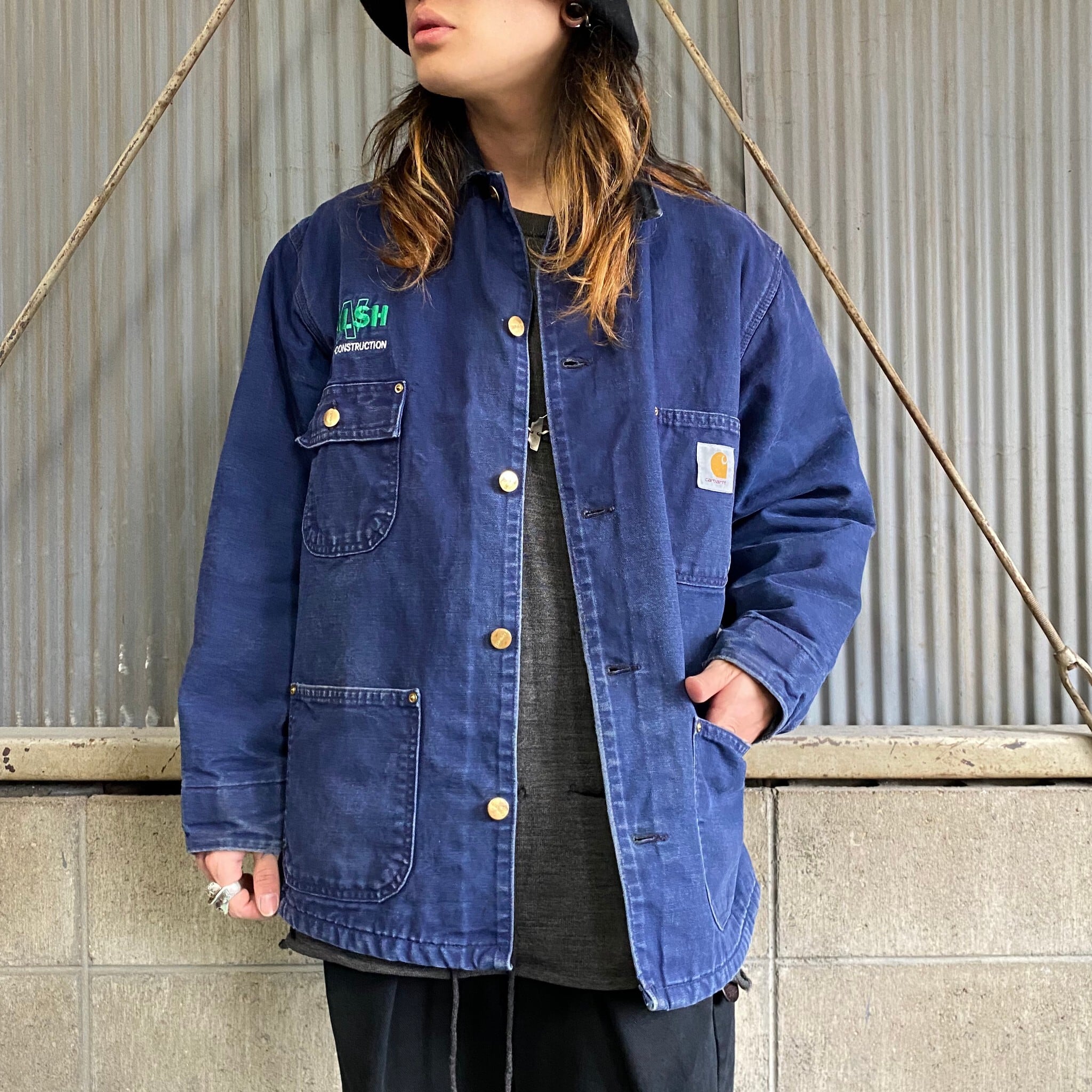 美品❗️carhartt  カーハート　ミシガンチョアコート　ブラック38〜40