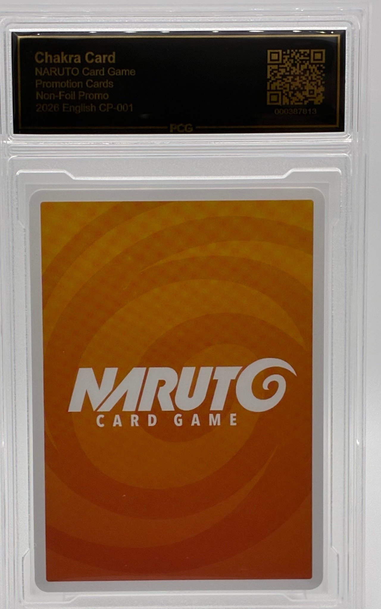 PCG 10 GEMMINT NARUTO CARD GAME 1st card GENCON チャクラカード | UZUMAKI.