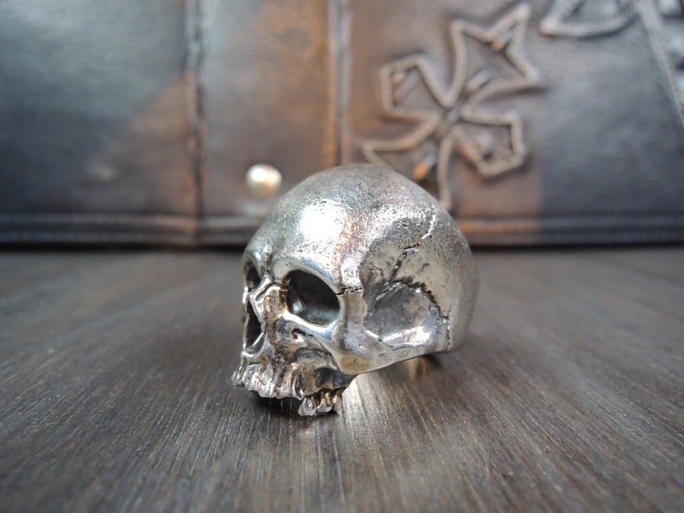 CRAZY PIG クレイジーピッグ SKULL SNAKE RING 19号 | nate-hospital.com